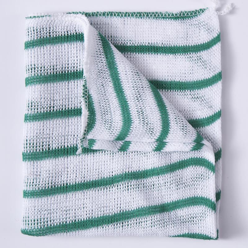 Stripy Dishcloths - Green