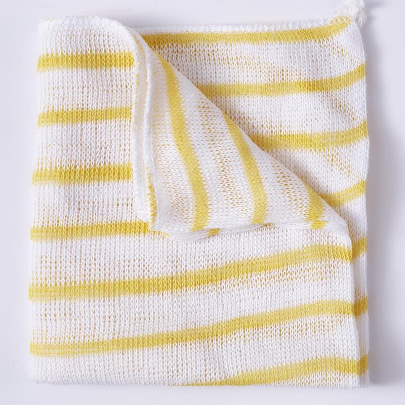 Stripy Dishcloths - Yellow