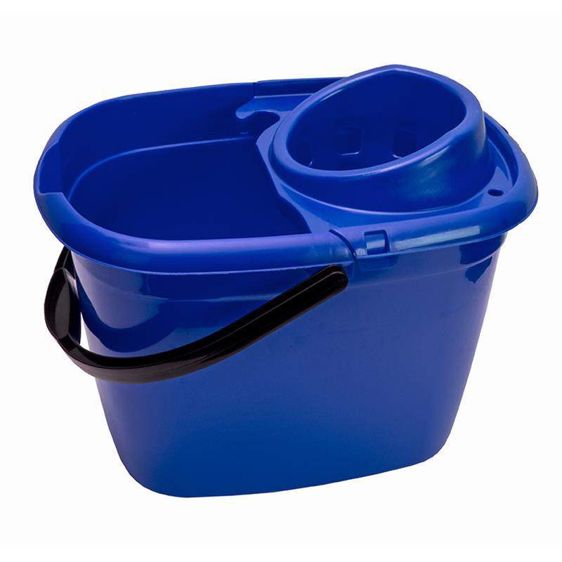 Mop Bucket Plastic Blue
