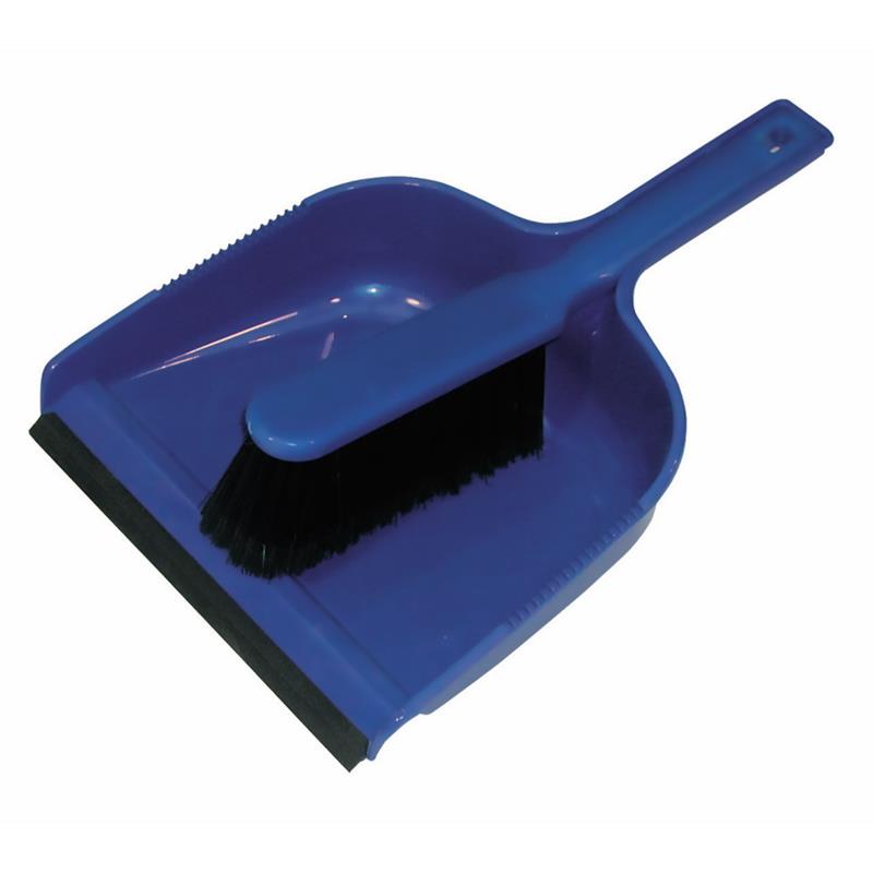 Dustpan & Brush Set Blue