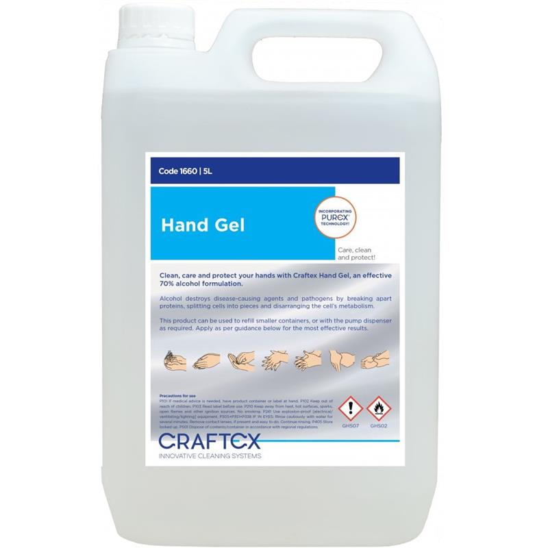 Craftex Alcohol Hand Gel