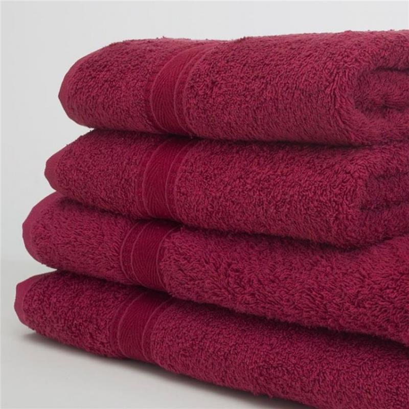 Elegance Bath Towel 480gsm Burgundy