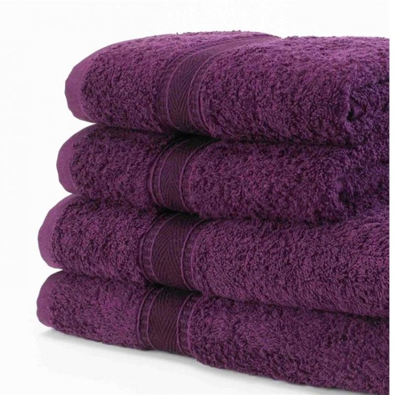 Elegance Bath Towel 480gsm Plum