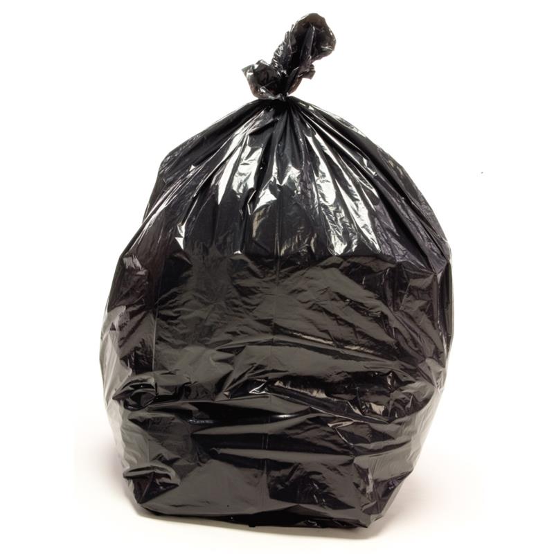 Heavy Duty Black Dustbin Liners