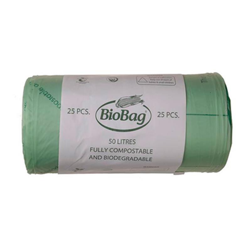 Biobag Compostable Sacks 50L