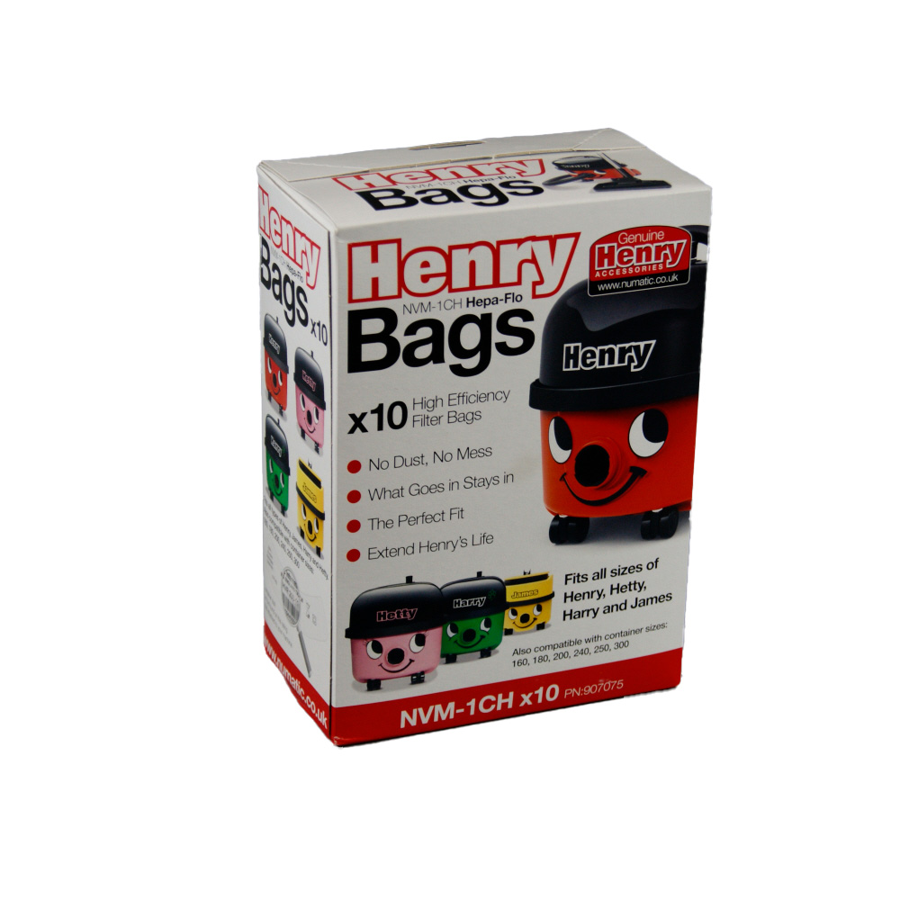 Numatic Vacuum Bags for Henry Genuine