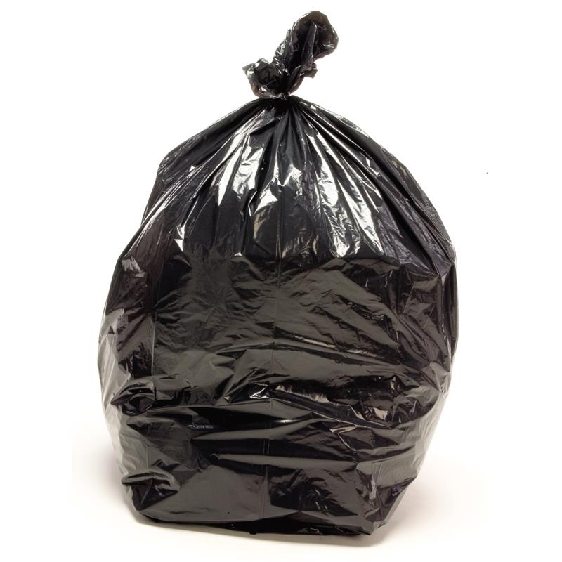 Economy Grade Black Dustbin Liners