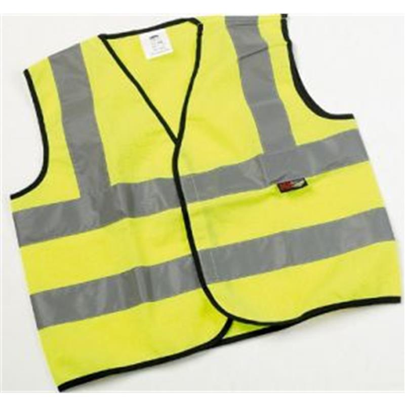 Children's Hi-Vis Vests YELLOW Age 10-13