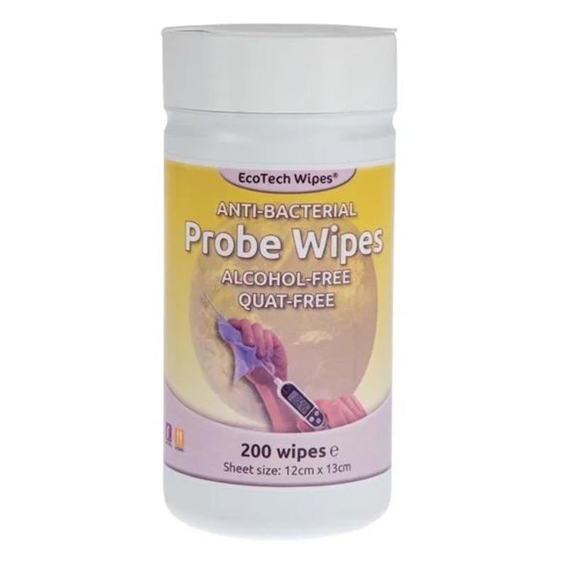 Food Probe Wipes Alcohol Free Quat-Free