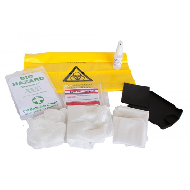 Biohazard Disposal Kit Single Application