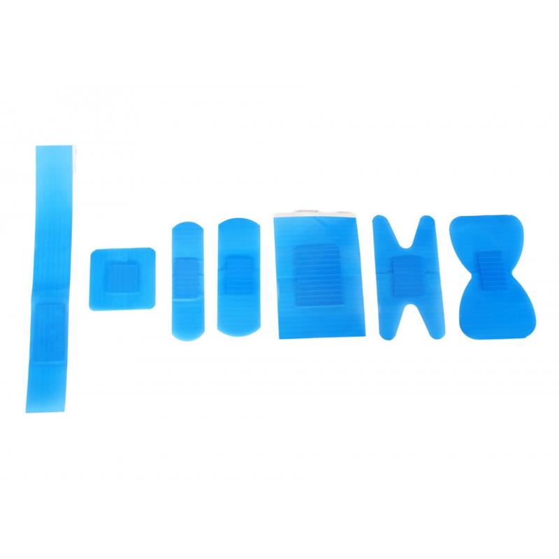 Blue Detectable Plasters Knuckle/Anchor