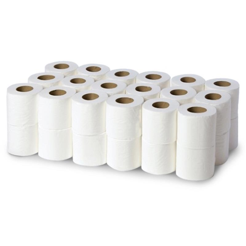 White 2ply Pure Toilet Rolls 200 Sheets