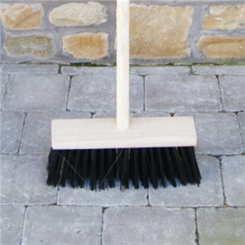 Wooden Yard Broom HEAD ONLY 13"