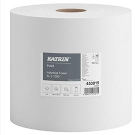 Katrin Plus Industrial Wipes Roll XL 1000 Sheets 2ply