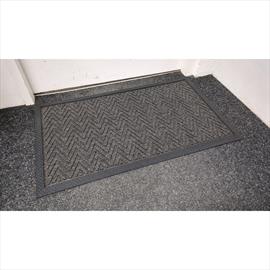 Door Guard Mat 45 x 75cm Charcoal