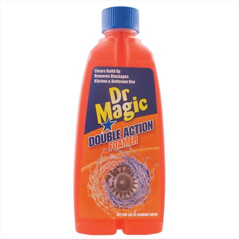 Dr Magic Double Action Foamer Drain & Sink Unblocker