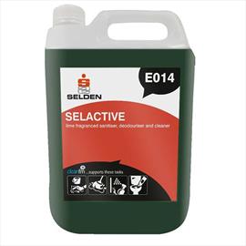 Selden Selactive Washroom Sanitiser Deodoriser Cleaner Lime Fragranced