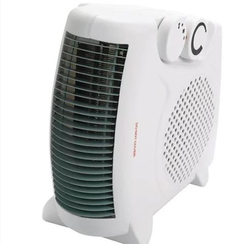 Fan Heater 2 Heat Settings White