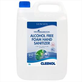 Senses Alcohol Free Foam Hand Sanitiser 5L