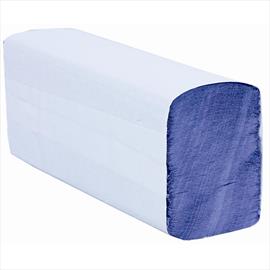Blue Z-Fold 1ply Hand Towels