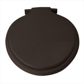 Heavyweight Thermoplastic Toilet Seat Black