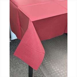 Wipeable Disposable Tablecloths 90x90cm, BORDEAUX **TO CLEAR**