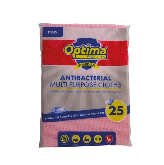 Anti-bacterial Cloths - Red