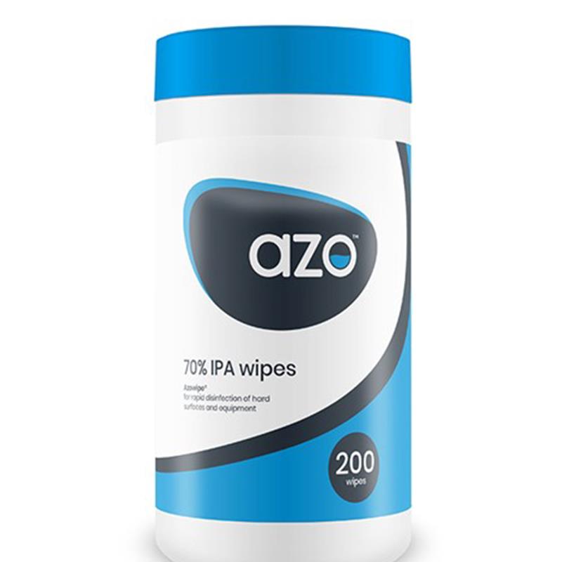 Azowipe 70% IPA Hard Surface Wipes