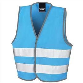 Adult's Hi-Vis Vest SKY BLUE Size Small/Medium